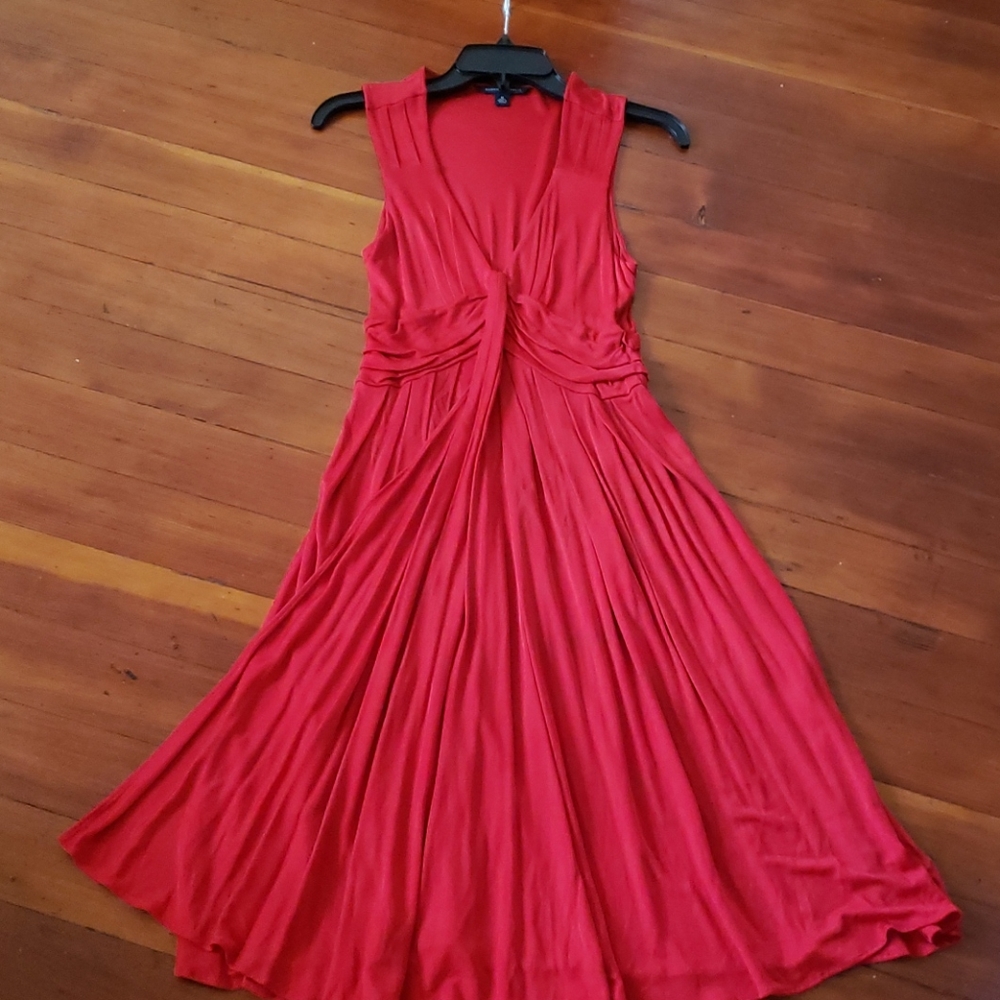 Red dress